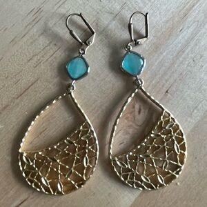 Turquoise Chandelier Earrings